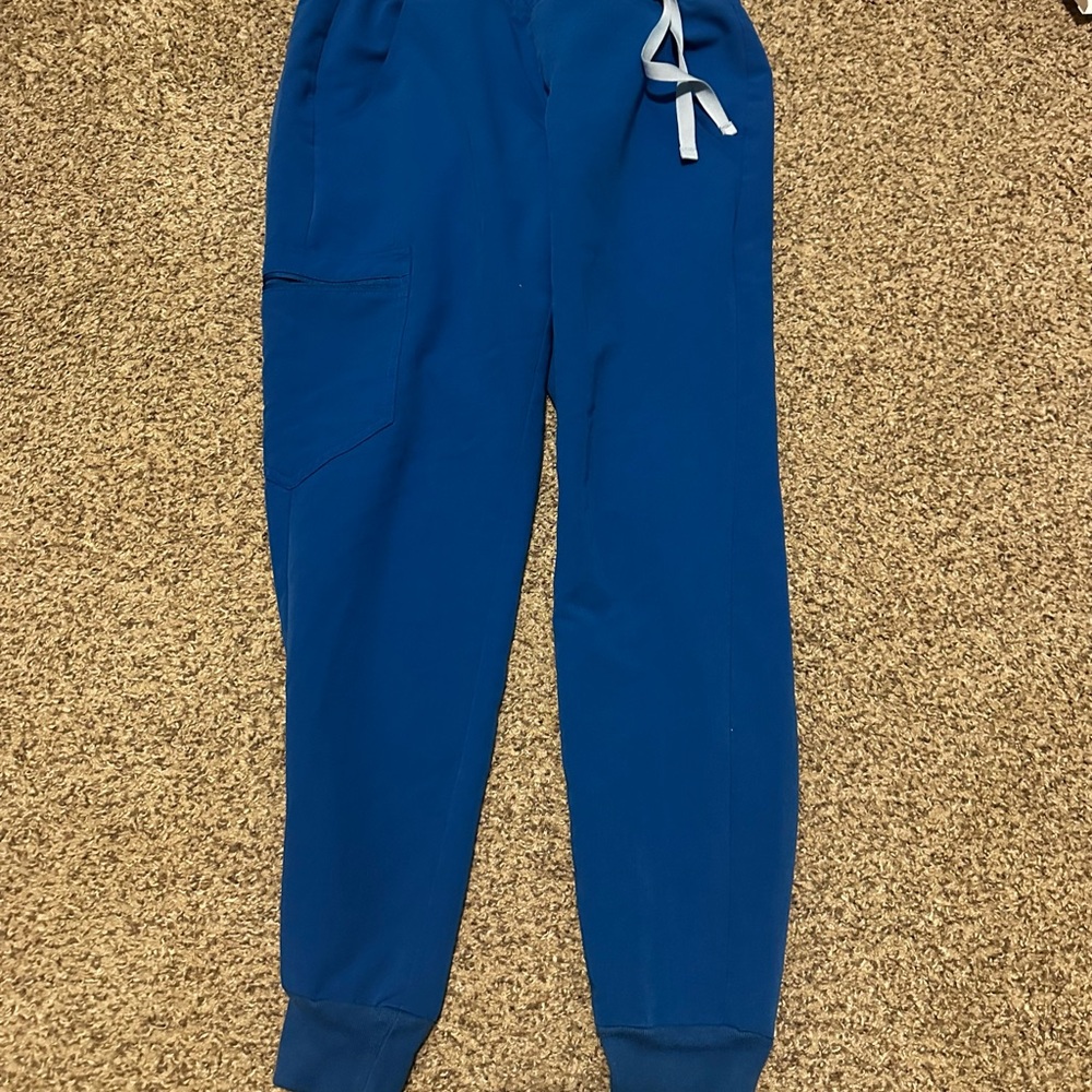 Royal Blue Jogger Pants figs
